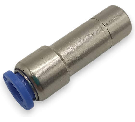 Изображение товара Переходник цанговый прямой Контактная Механика трубка 10 на 6мм KZPGJ10-06