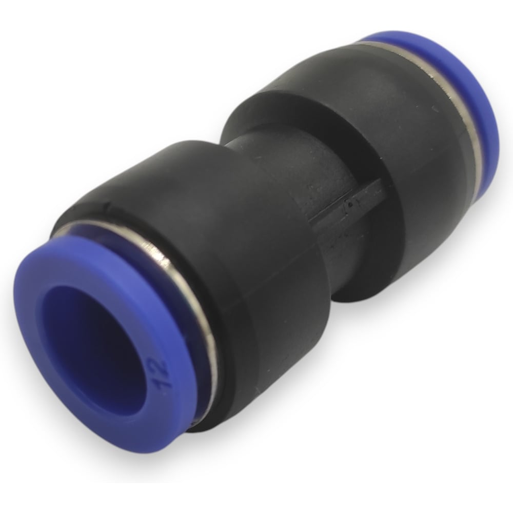 Изображение товара Соединитель цанговый прямой Контактная Механика трубка 14 и 12 мм KZPG14-12