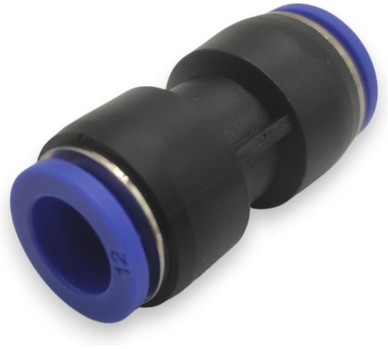 Изображение товара Соединитель цанговый прямой Контактная Механика трубка 14 и 12 мм KZPG14-12