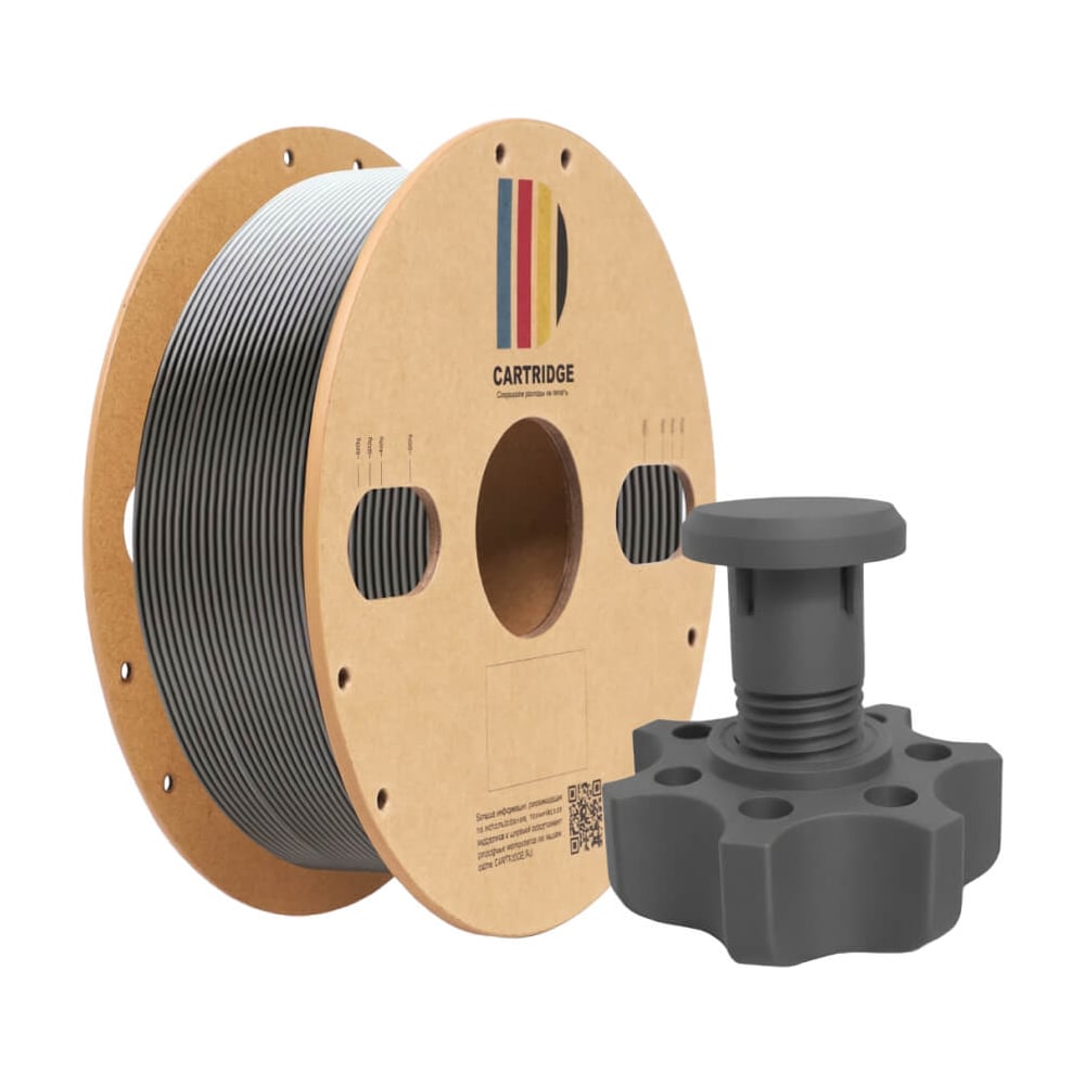 Изображение товара ABS-пластик для 3D-принтера Solution Print CartriDge серый 357805 Изображение товара ABS-пластик для 3D-принтера Solution Print CartriDge серый 357805