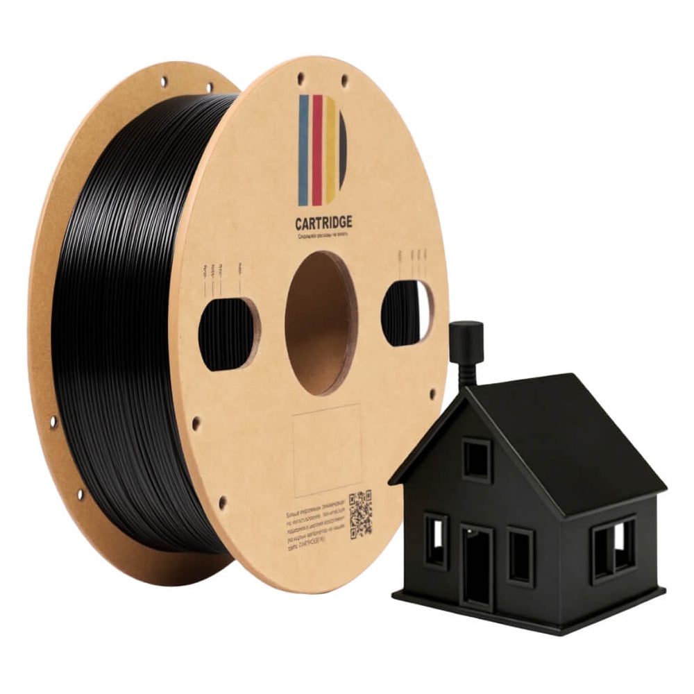 Изображение товара Пластик 3D-принтера Solution Print PETG черный CartriDge 357806