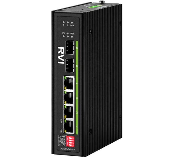 Изображение товара Коммутатор с питанием по PoE RVI 1NSI4GP-2S АН5100774