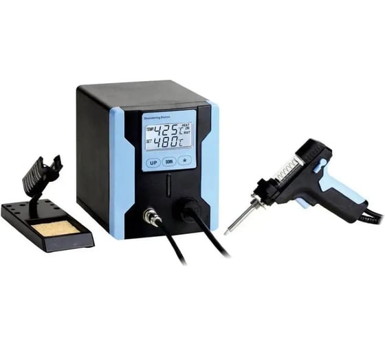 Изображение товара Цифровая демонтажная паяльная станция Zhongdi ZD-8915 90Вт (температура нагрева 160 - 480C) 89-1518 00-00017145