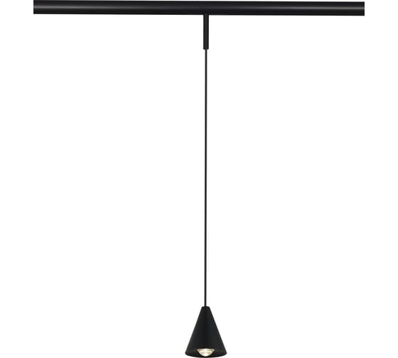 Изображение товара Магнитный трековый светильник ST LUCE Черный LED 1*5W 4000K Lm Ra>90 40 IP20 D80xH98 24V ST689.446.05