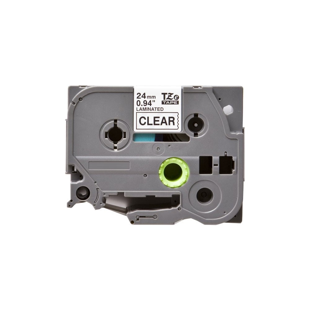 Изображение товара Картридж с лентой Solution print SP E-151 (Brother TZe-151) 24 мм, черный на прозрачном 131369