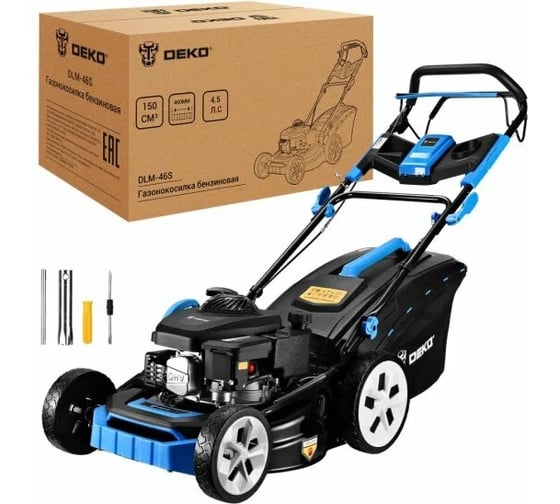 Изображение товара Газонокосилка бензиновая DEKO DLM-46S 083-2063