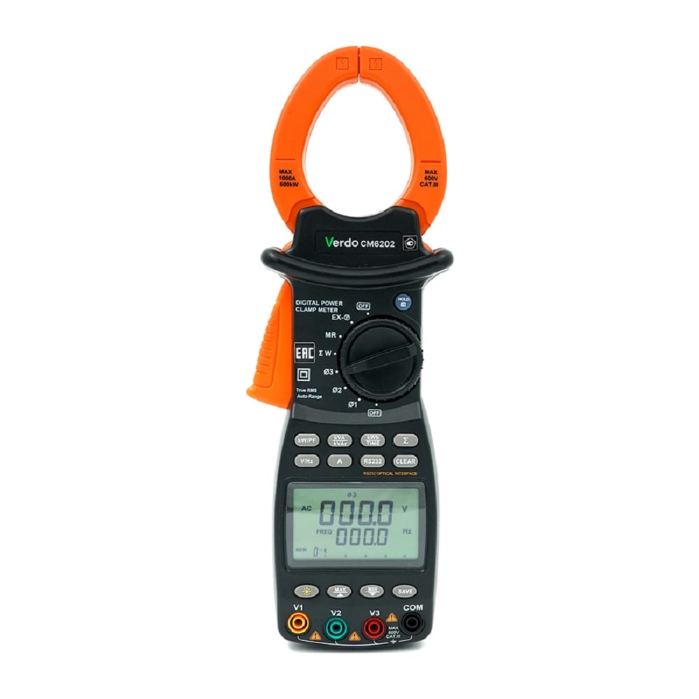 Изображение товара Клещи токоизмерительные многофункциональные VERDO CM6202 CM620200