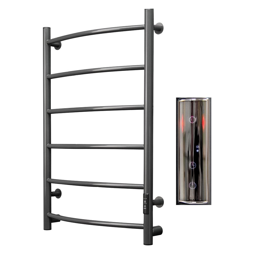 Изображение товара Полотенцесушитель Тругор Пэк сп 5 80х50 оружейная сталь