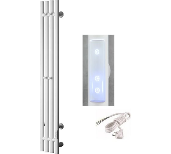 Изображение товара Полотенцесушитель Тругор Пэк сп Вектор 120_15 белый ВГП - сенсор 00-00050071