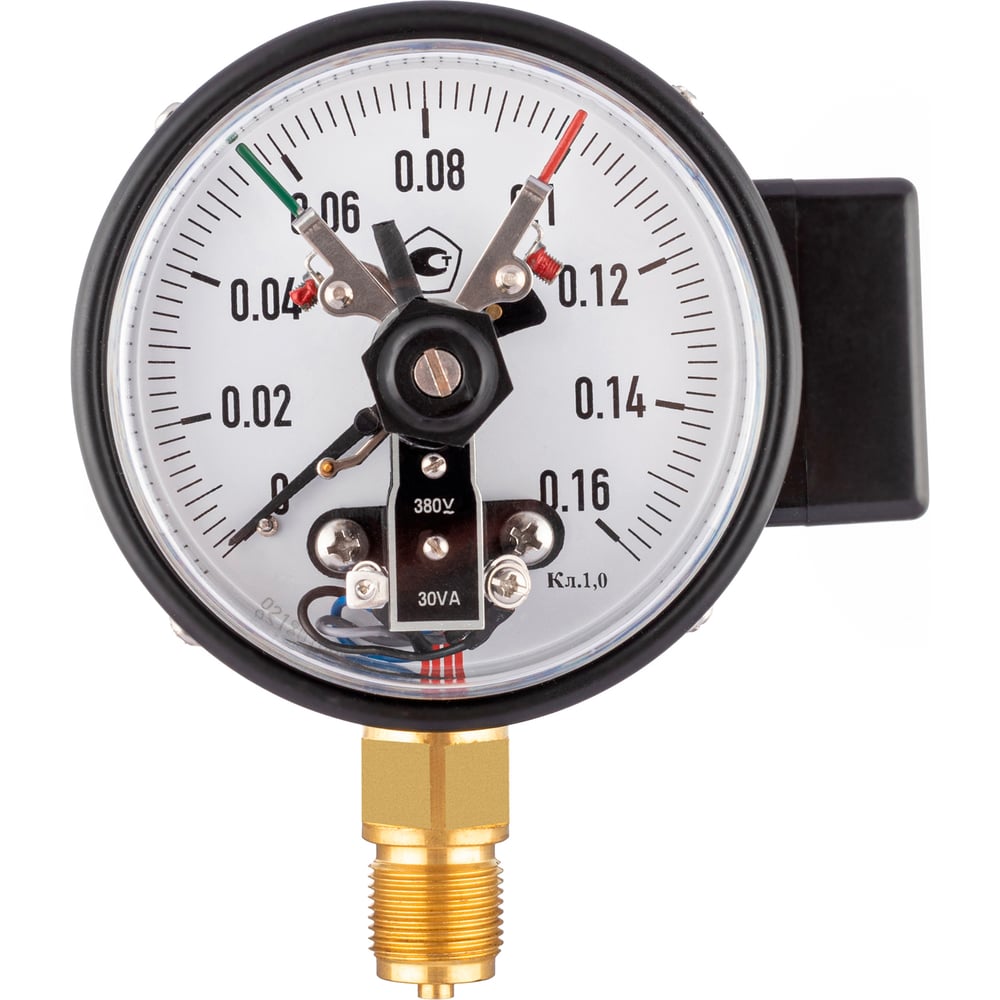 Изображение товара Манометр BD ДМЭ Т2 100 V Р 0-0,6 МПа