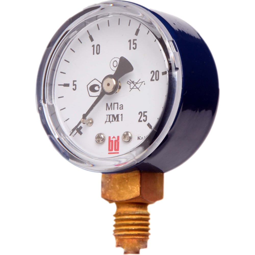 Изображение товара Манометр BD ДМ 1 050 Р (0-25) бар, кл.2,5, 1/4NPT 1121111831212
