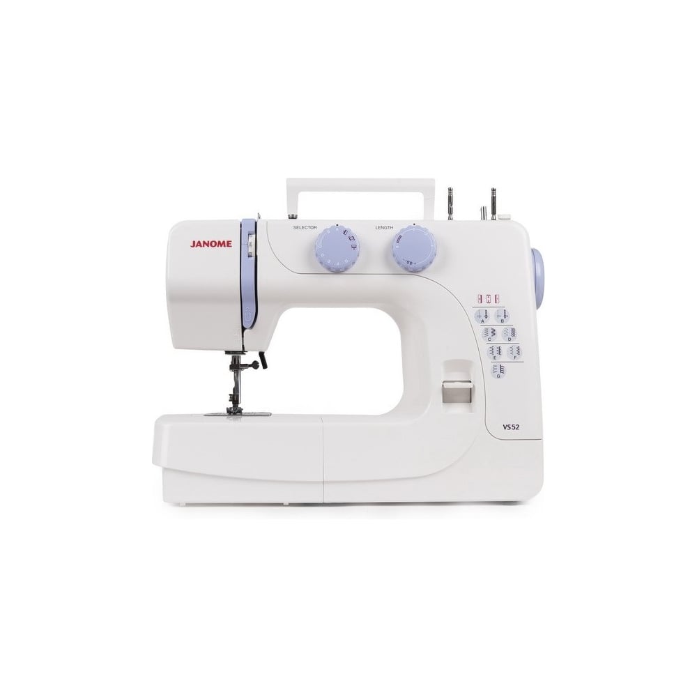 Изображение товара Швейная машина Janome VS52 Электромеханическая с 17 операциями Изображение товара Швейная машина Janome VS52 Электромеханическая с 17 операциями