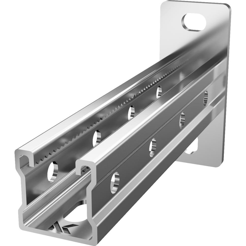 Изображение товара Настенный кронштейн усиленный CABLIDERTRAYS Strut (41х41х2,5) основание (120х50х6) 600мм НКУС1(вн)-600