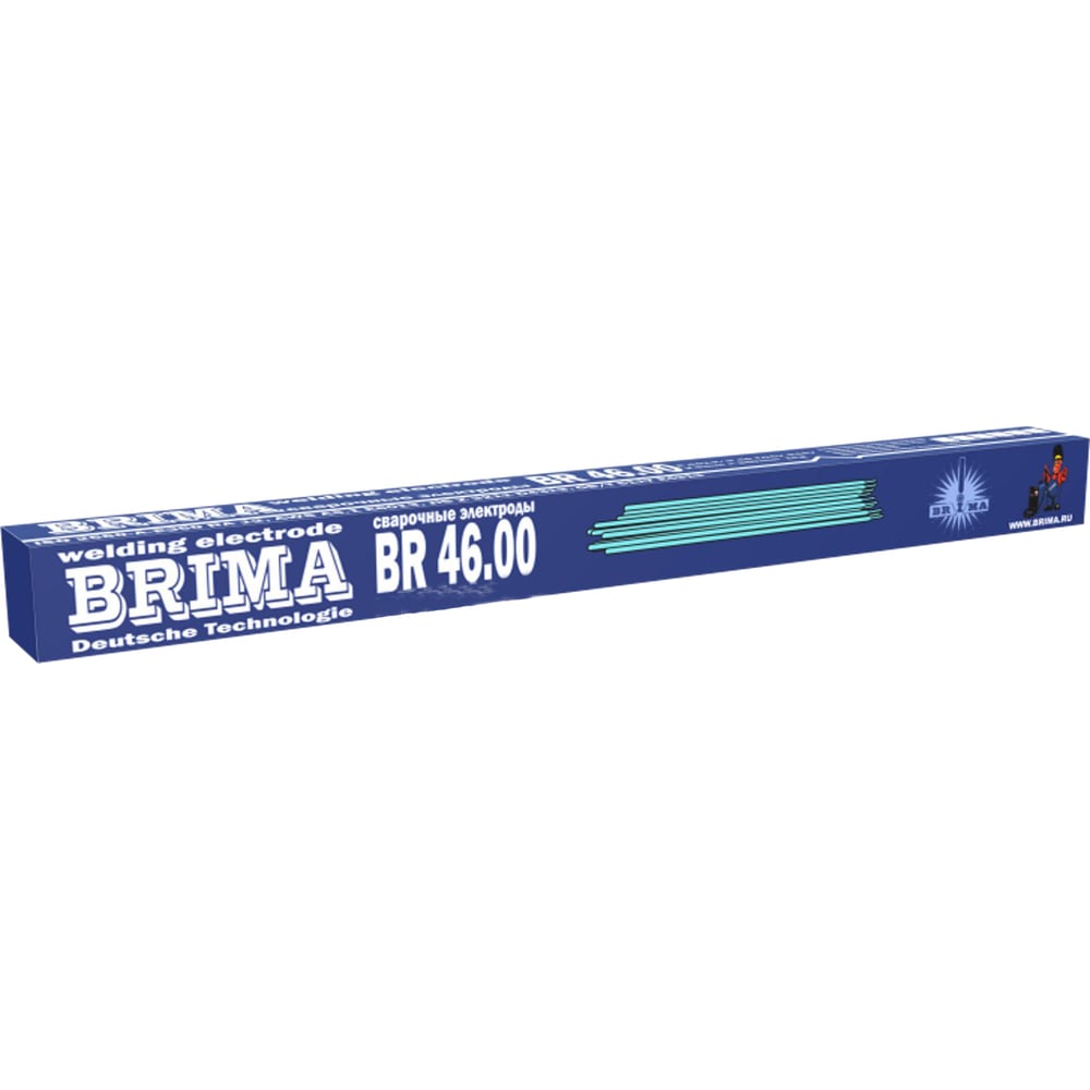Изображение товара Электроды Brima BR 46.00 ф3,0 1кг ЦБ-00000076