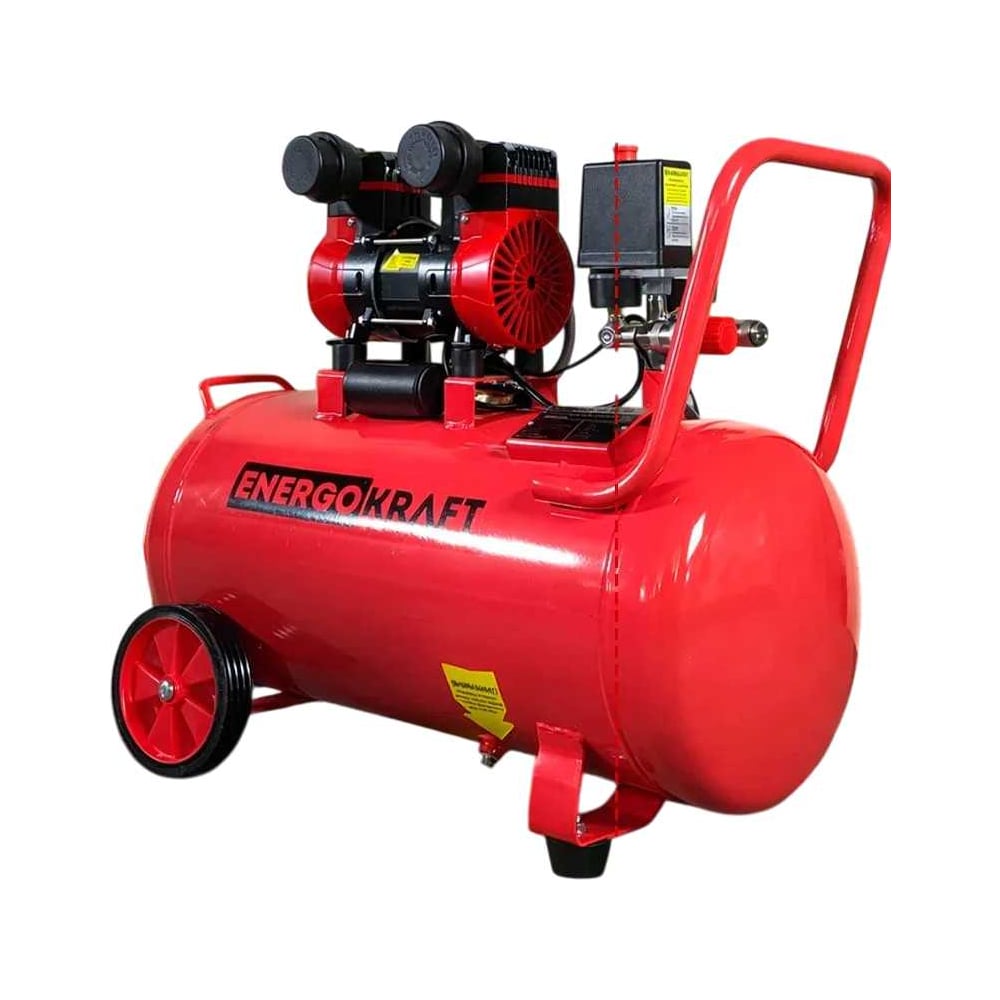 Изображение товара Компрессор ENERGOKRAFT 50 л/ресивер 1800 Вт 280 л/мин AIRMAX 50/280 00-00001160