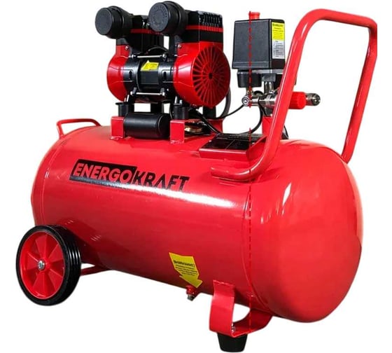 Изображение товара Компрессор ENERGOKRAFT 50 л/ресивер 1800 Вт 280 л/мин AIRMAX 50/280 00-00001160