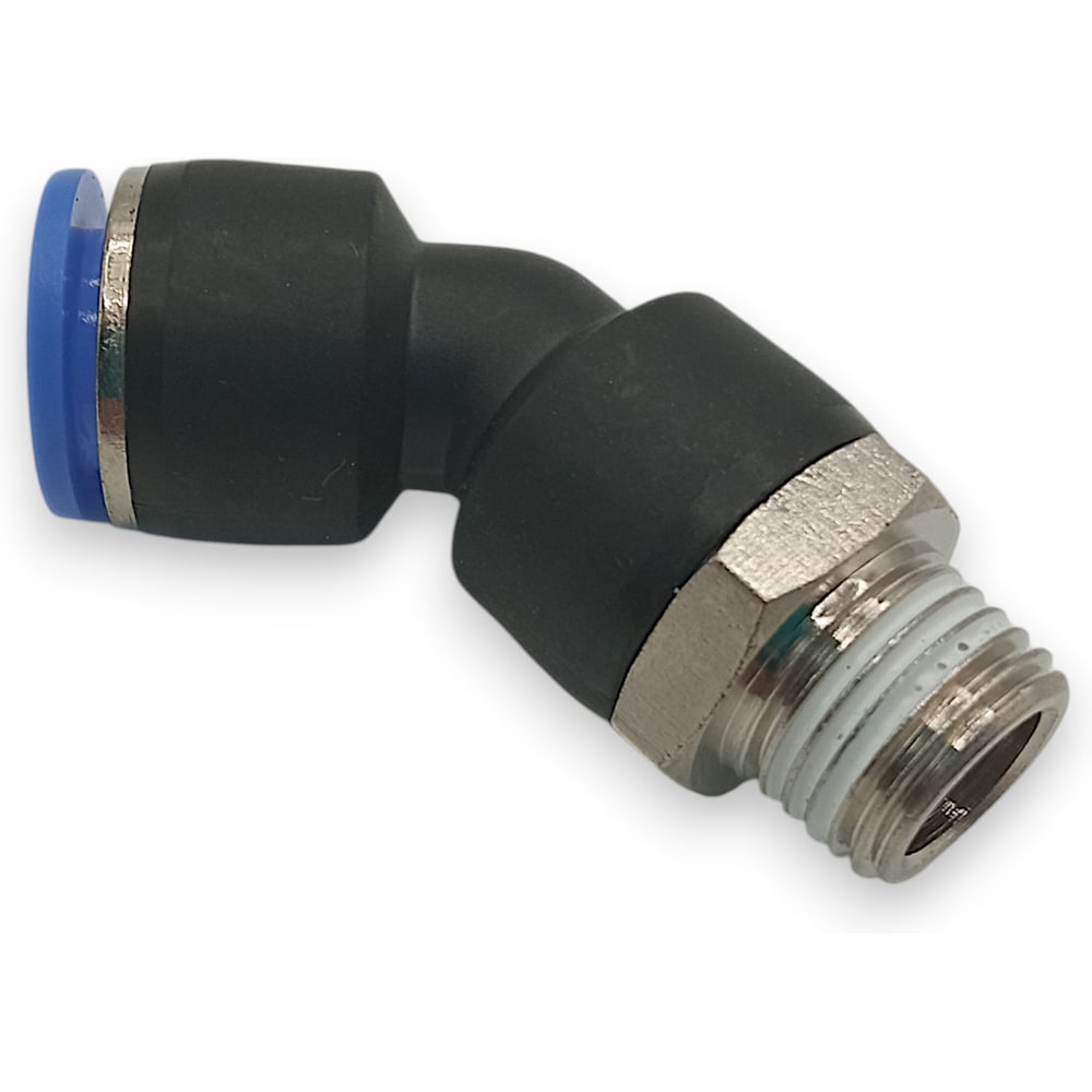 Изображение товара Фитинг цанговый угловой Контактная Механика KPL45 10-02 Изображение товара Фитинг цанговый угловой Контактная Механика KPL45 10-02