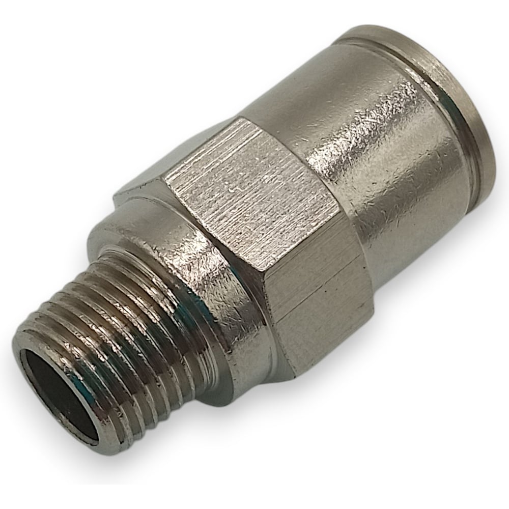 Изображение товара Фитинг цанговый прямой Контактная Механика 1/8"М - 8 мм (KEMC08-01P-A) Изображение товара Фитинг цанговый прямой Контактная Механика 1/8"М - 8 мм (KEMC08-01P-A)