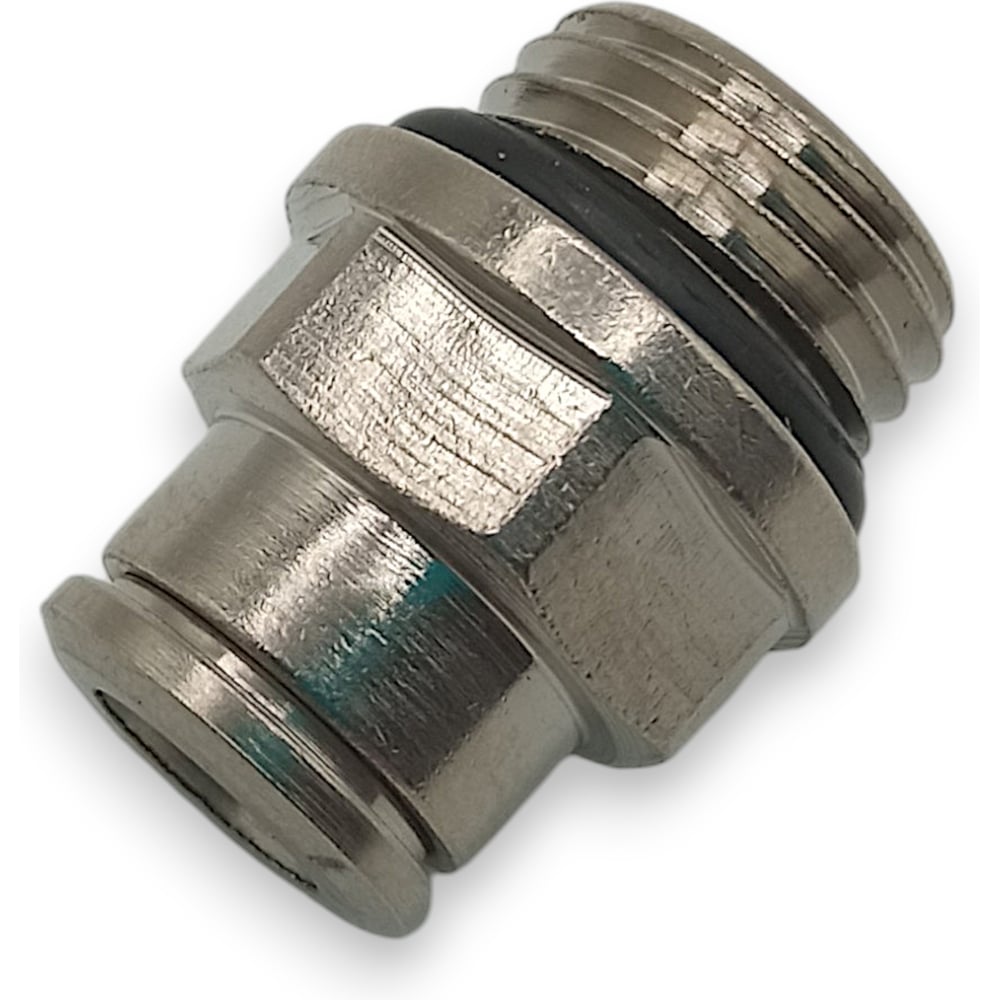 Изображение товара Фитинг цанговый прямой Контактная Механика G1/4, трубка 6мм KEMC06-02G-A Изображение товара Фитинг цанговый прямой Контактная Механика G1/4, трубка 6мм KEMC06-02G-A