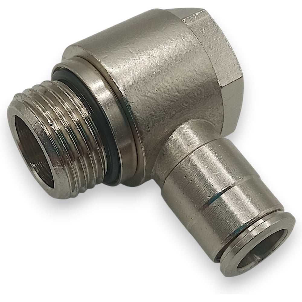 Изображение товара Фитинг угловой Контактная Механика G1/2, трубка 10мм KEMH10-04G-A