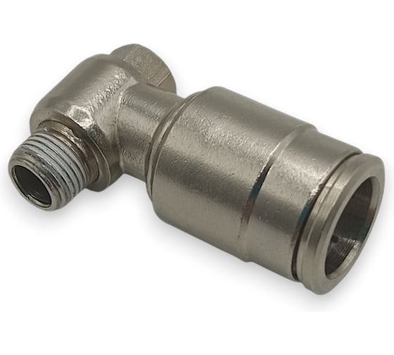 Изображение товара Фитинг угловой Контактная Механика 1/8, трубка 12мм KEMH12-01P-A