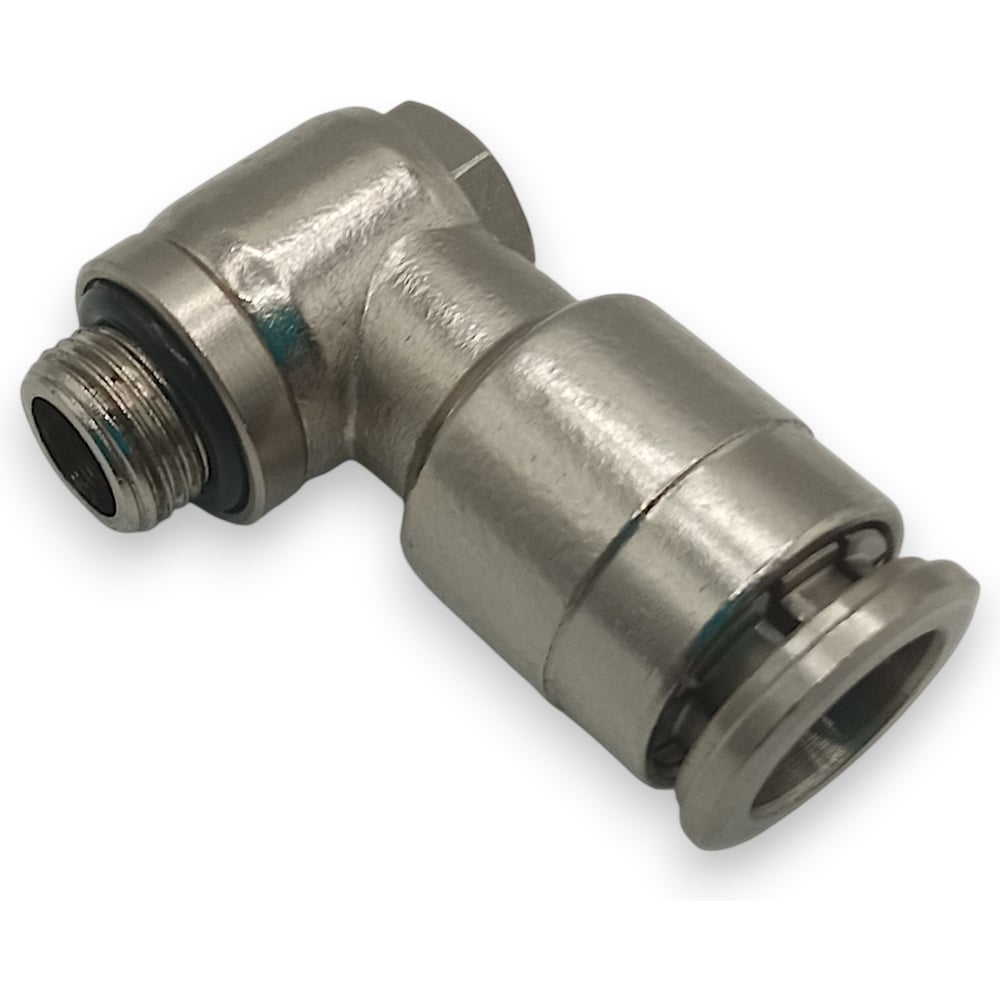 Изображение товара Фитинг угловой Контактная Механика G1/8, трубка 10мм KEMH10-01G-A Изображение товара Фитинг угловой Контактная Механика G1/8, трубка 10мм KEMH10-01G-A