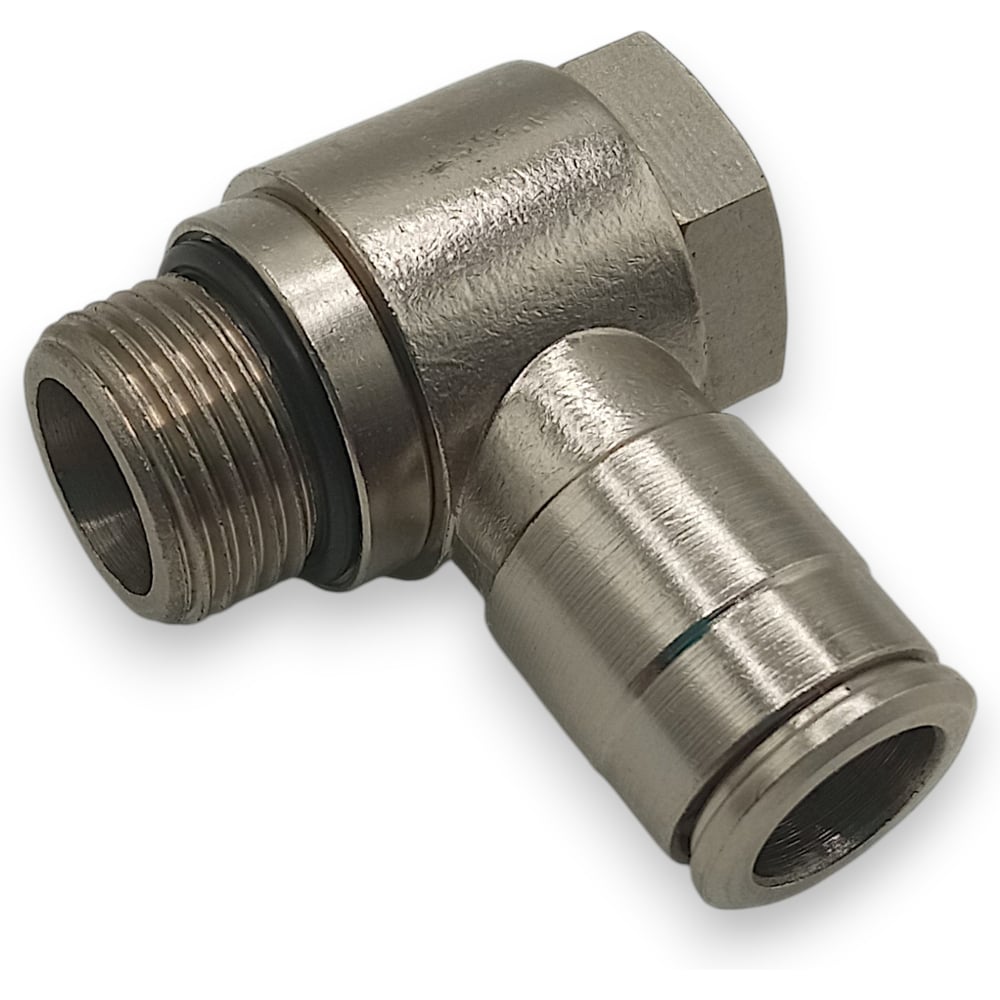 Изображение товара Фитинг угловой Контактная Механика G3/8, трубка 10мм KEMH10-03G-A