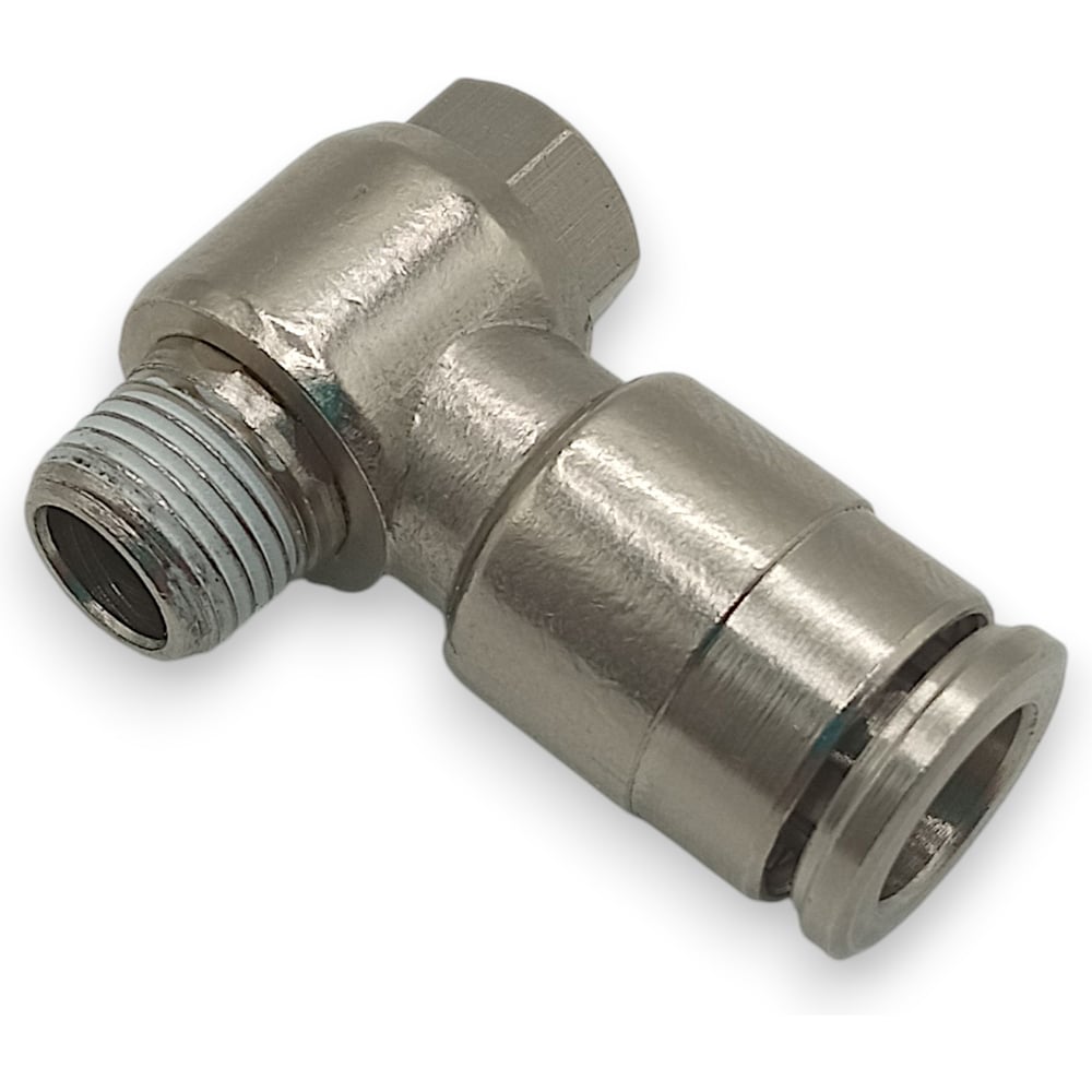 Изображение товара Фитинг угловой Контактная Механика 1/8, трубка 8 мм KEMH08-01P-A Изображение товара Фитинг угловой Контактная Механика 1/8, трубка 8 мм KEMH08-01P-A