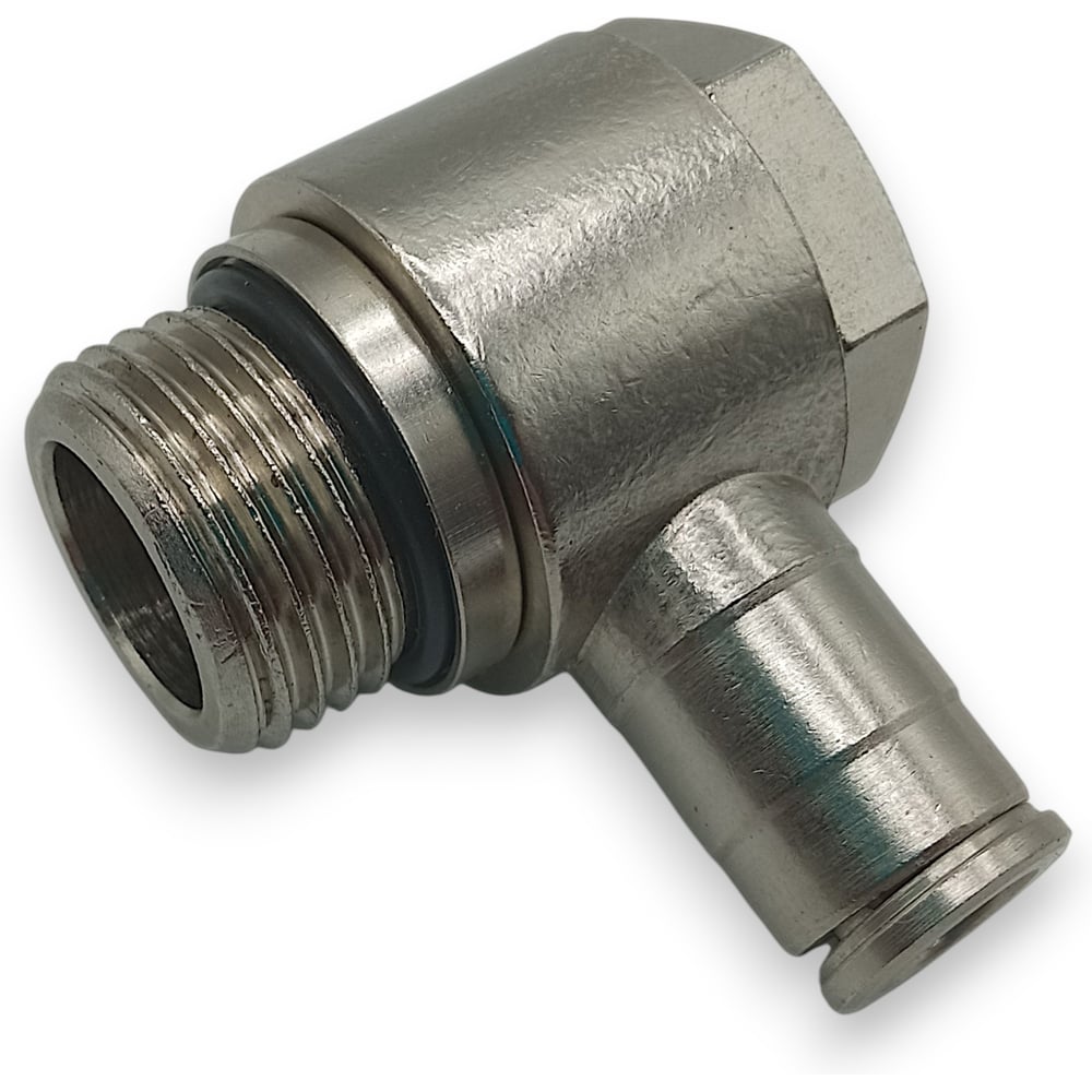 Изображение товара Фитинг угловой Контактная Механика G1/2, трубка 8мм KEMH08-04G-A