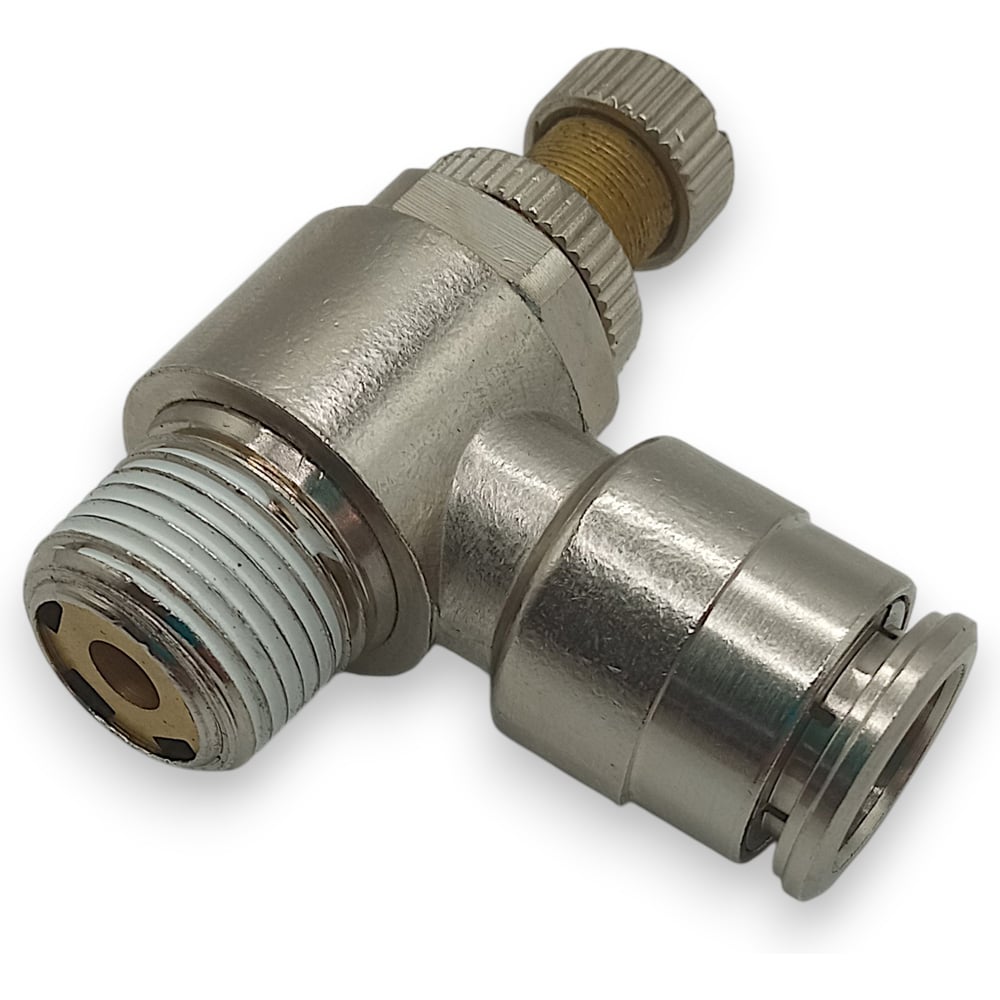 Изображение товара Дроссель Контактная Механика KEMSC12-03P-A 3/8М x 12мм никелированная латунь