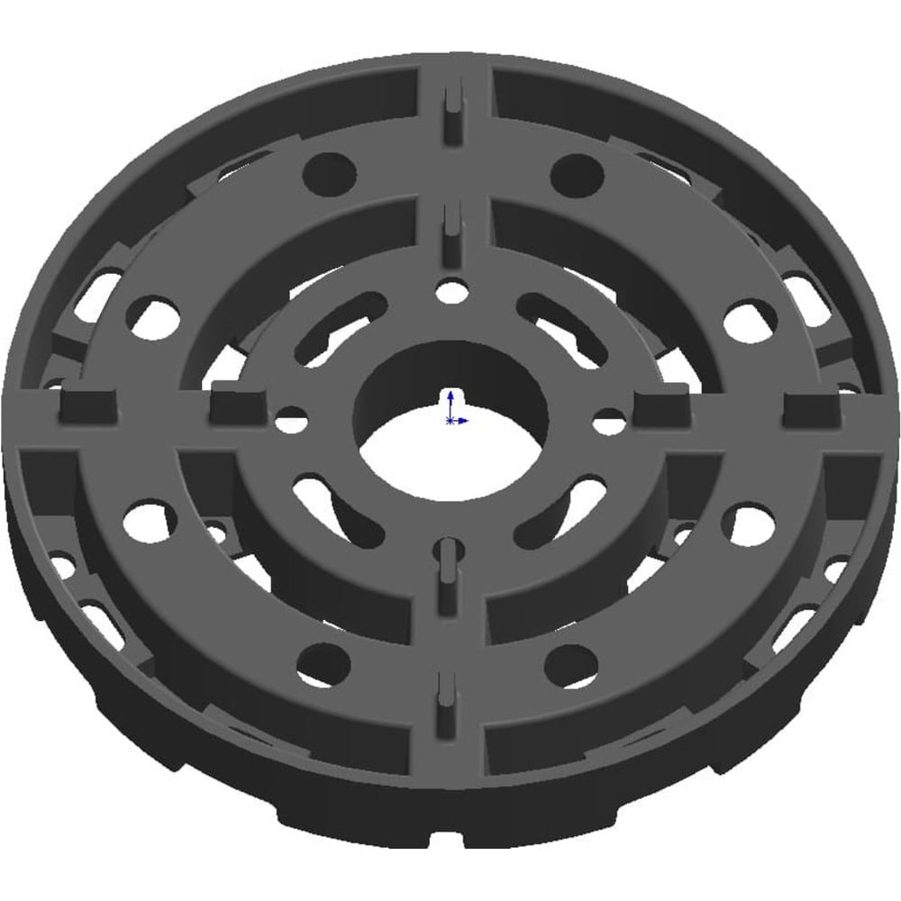 Изображение товара Подставка (опора) под тротуарную плитку INTERFIX круглая h20, упаковка 100 шт 430
