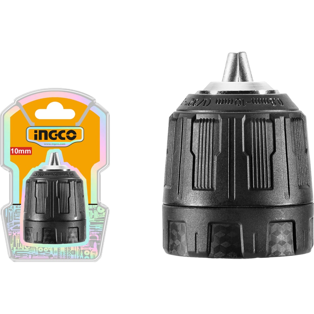 Изображение товара Патрон для дрели быстрозажимной INGCO 0.8-10 мм KCL1018