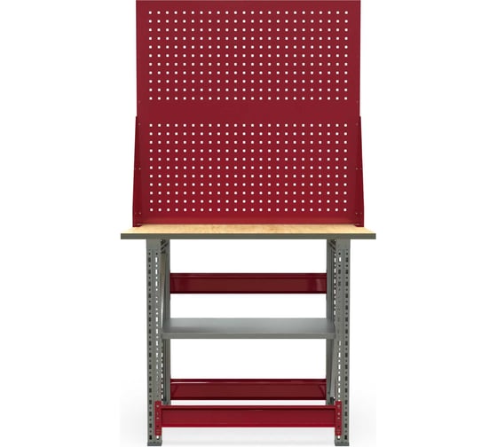 Изображение товара Верстак слесарный IRONMEBEL Ворк компакт 1000 с двойным экраном M-WRKCT.1000.F_F_002