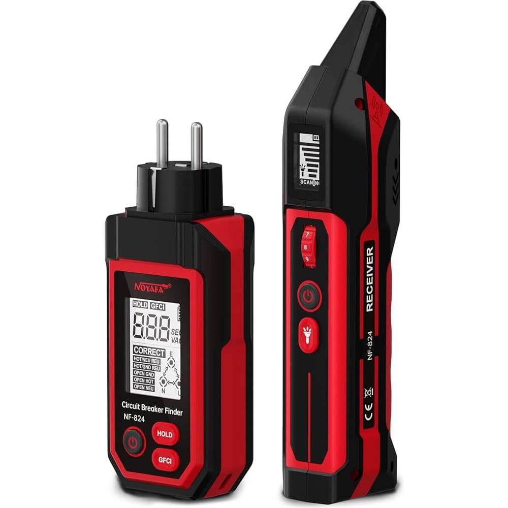 Изображение товара Тестер розеток и УЗО Noyafa NF-824 N226