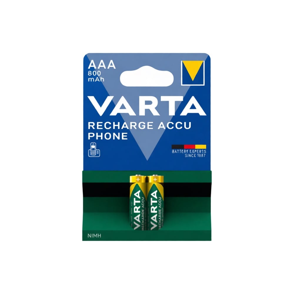 Изображение товара Аккумуляторы Varta Recharge Accu Power AAA 800 мАч