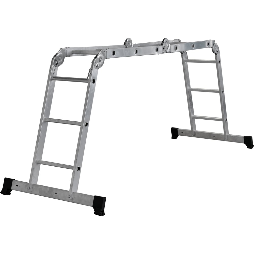 Изображение товара Лестница-трансформер Новая Высота ал. NV 0321, 4х3 перекл., ширина 330 мм, с единой ручкой 0321403