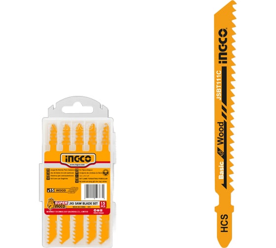 Изображение товара Полотна по дереву INGCO для электролобзика (20/80) JBT15111C