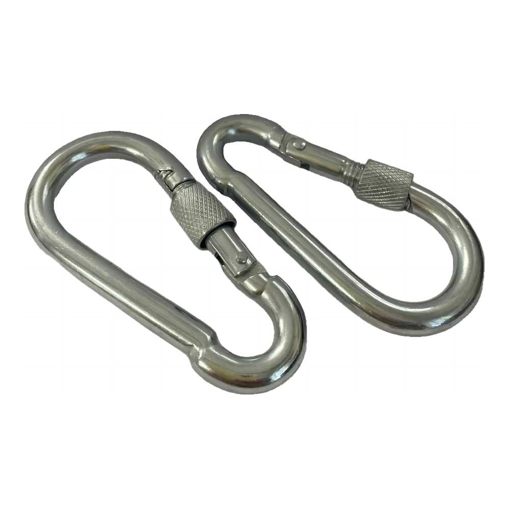 Изображение товара Карабин boltnn.ru М5 винтовой оцинкованный 100 шт 4687207713375