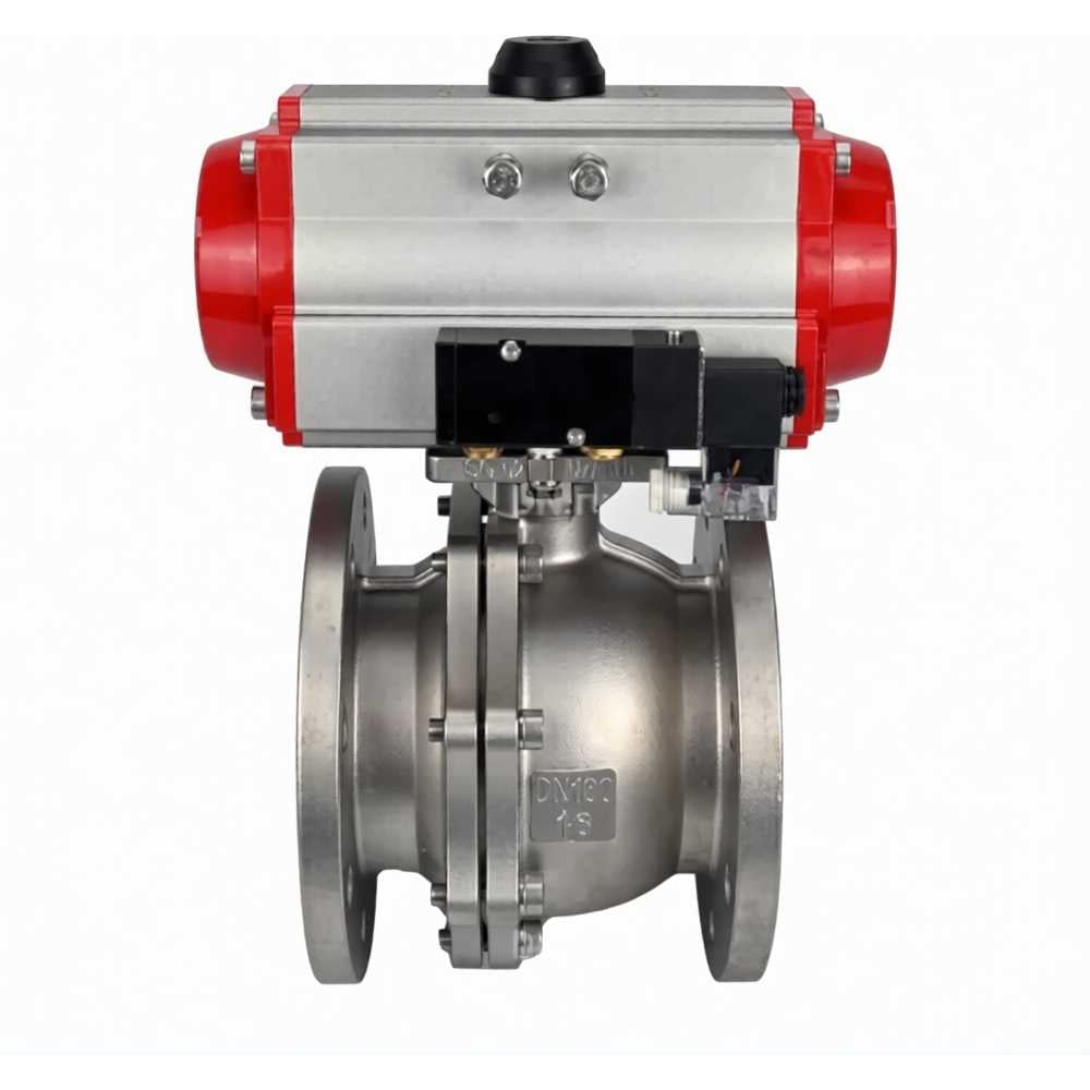 Изображение товара Кран шаровой DN.ru КШ.Ф.П.316.200 прямой запорная арматура