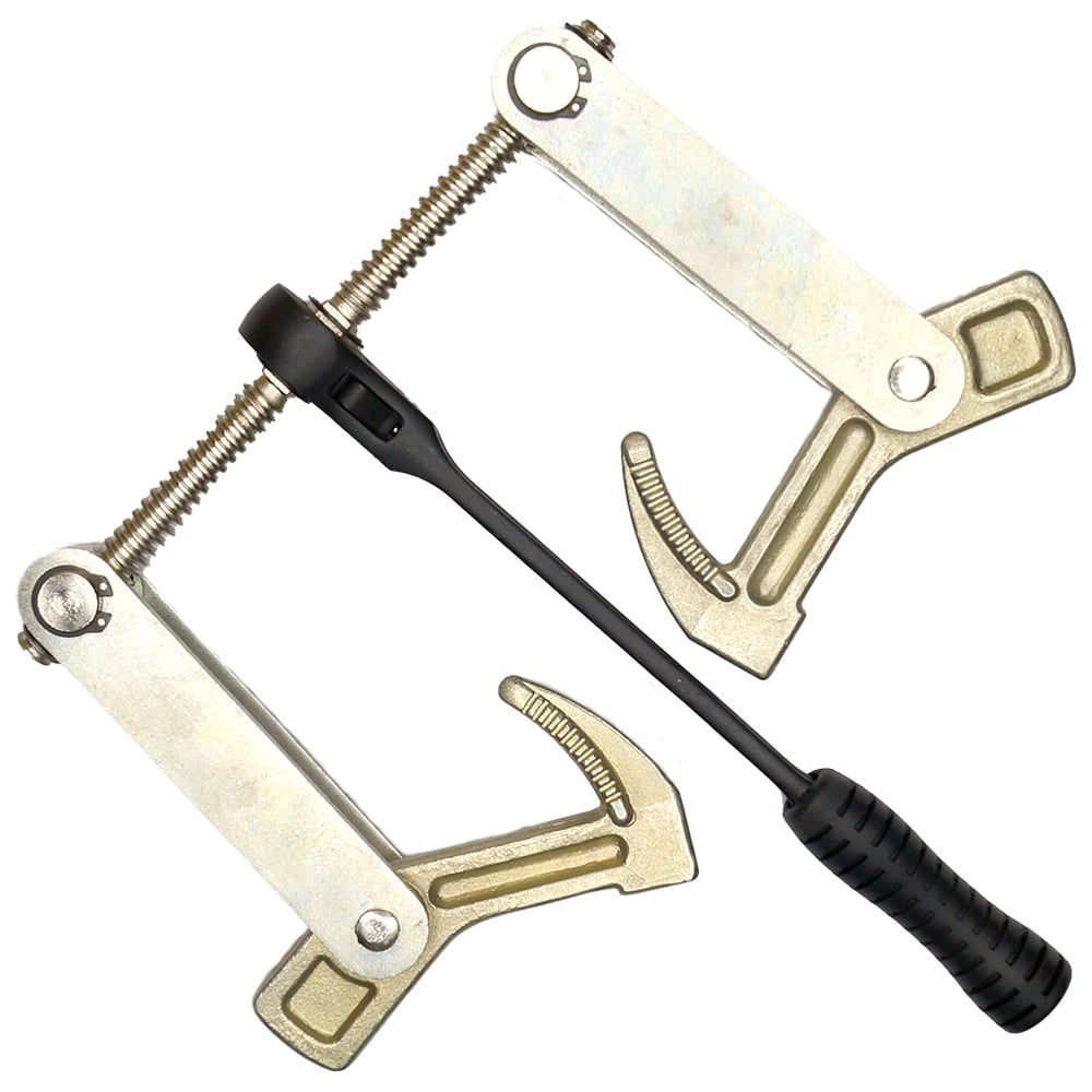 Изображение товара Балочный зажим забивной DUEL с трещоткой в кейсе 600 мм, 37616032