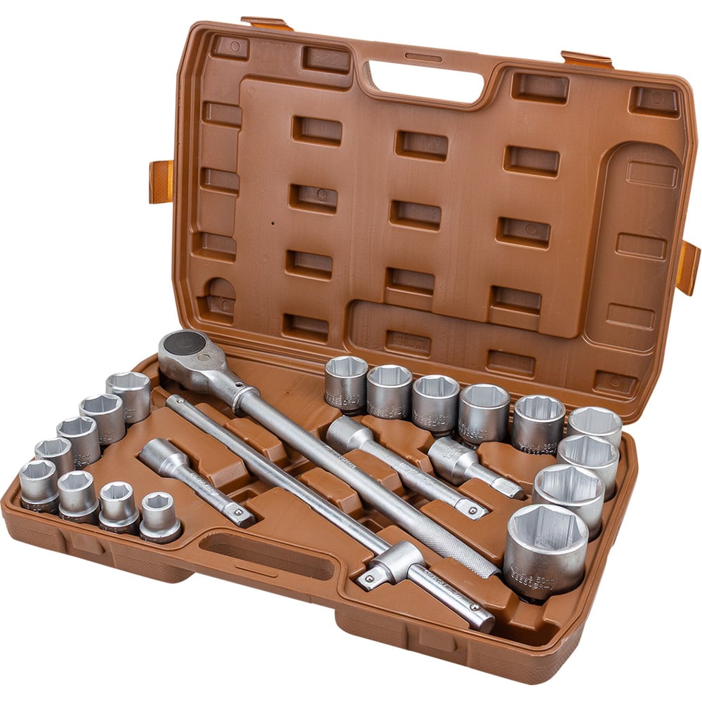 Изображение товара Набор инструментов FORSTIME 22 предмета 3/4, 12 граней FT-6221-5(59576)