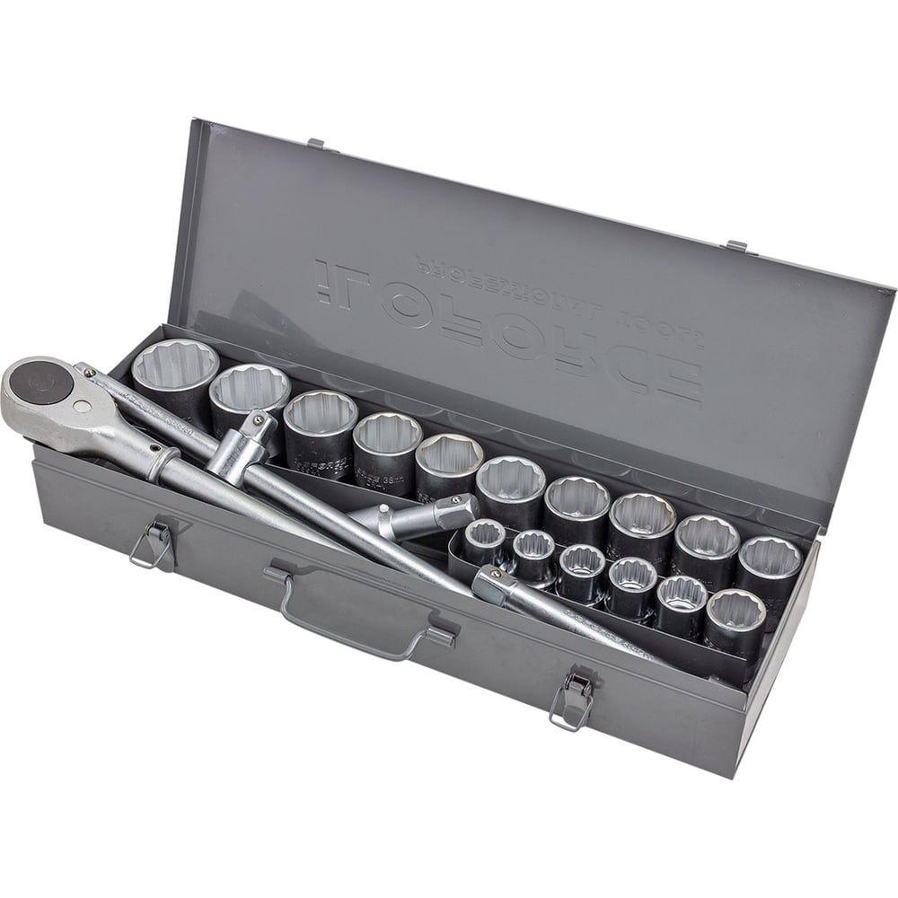 Изображение товара Набор инструментов iLOFORCE 21 предмет, 3/4, 12 граней IF-6212-9(59577)