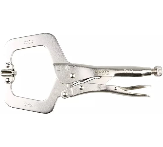 Изображение товара Тиски ручные Licota струбцина С-образные с шарнирными губками 275 мм APT-39014B