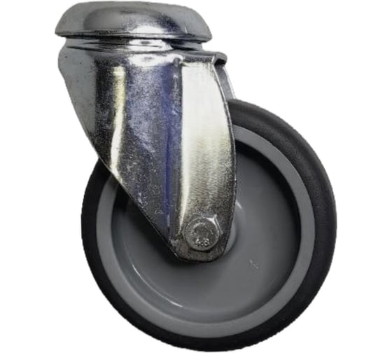 Изображение товара Колесо аппаратное поворотное без тормоза Rmeist IML 075 PAO2 O11 75 мм, отверстие под болт М10 мм, 1 шт RM00900429ВИ