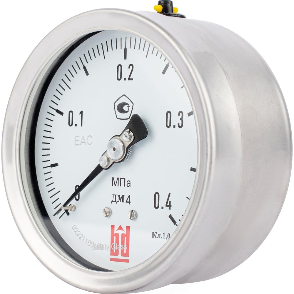Изображение товара Манометр BD ДМ 4 100 ТЭ (-1-3) бар, кл.1,0, G1/2 145322251427
