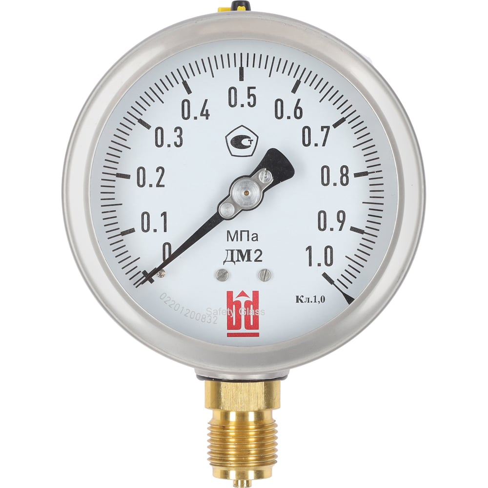 Изображение товара Манометр BD ДМ 2 100 Р 0-1 бар G1/2