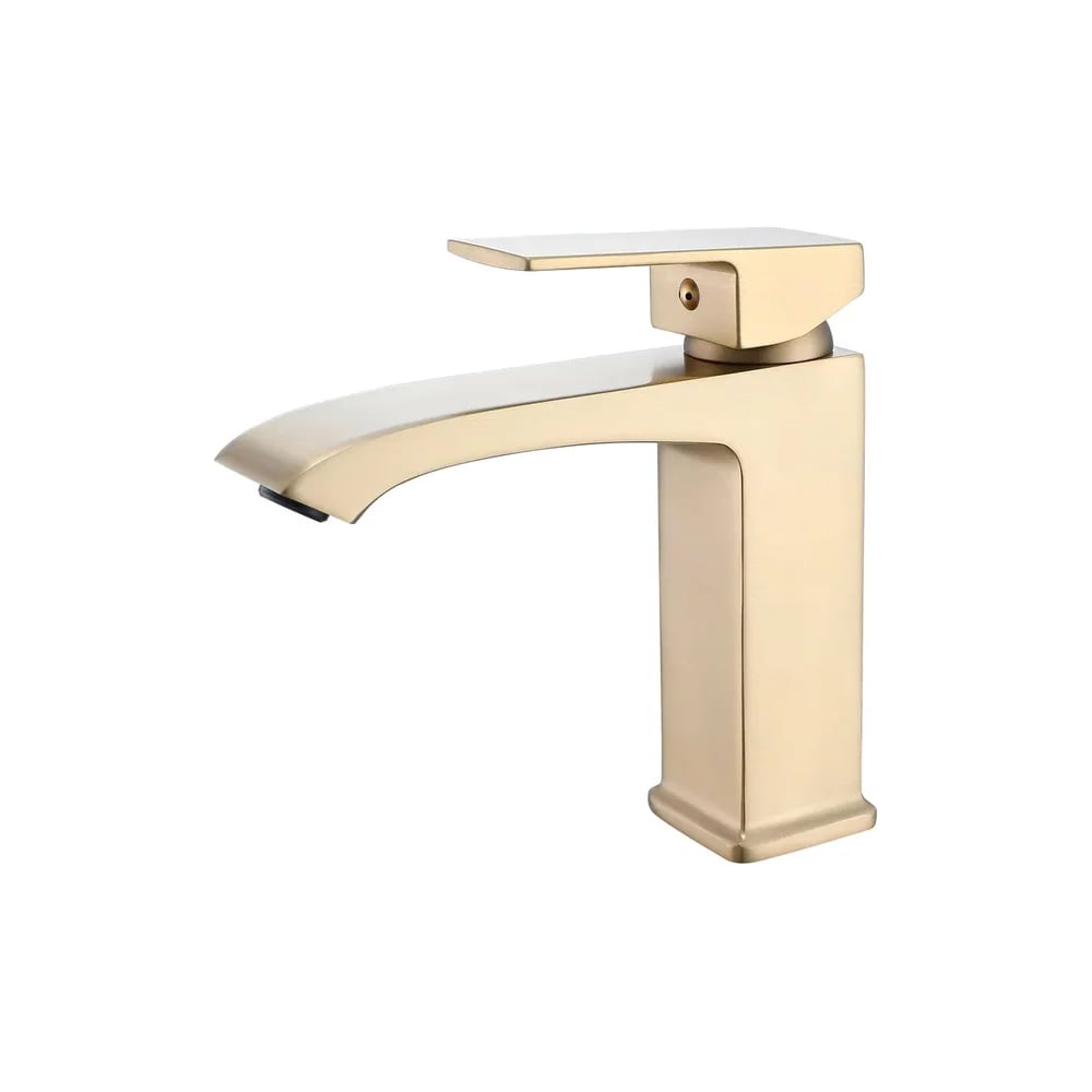 Изображение товара Смеситель Prohanss P60.10.03 для умывальника с матовым золотистым покрытием