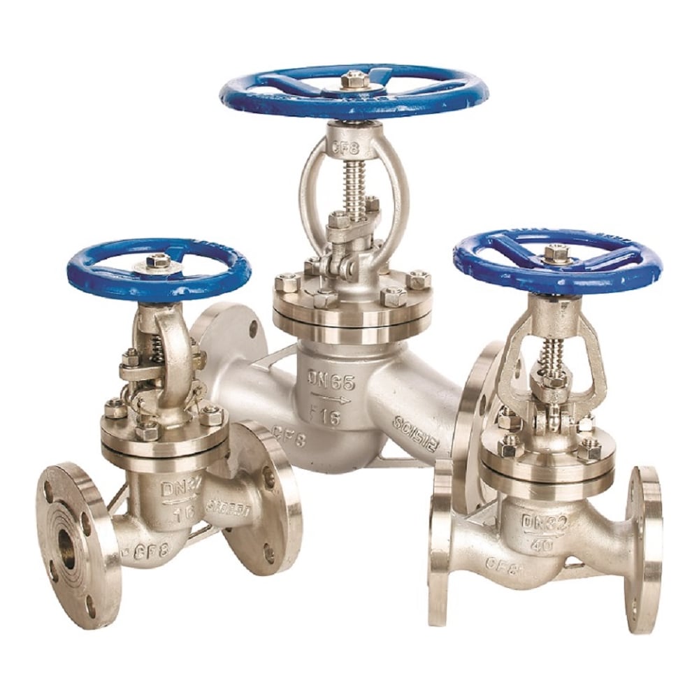 Изображение товара Клапан (вентиль) запорный АТКА 15нж65п Ду32 Ру16 1005011704