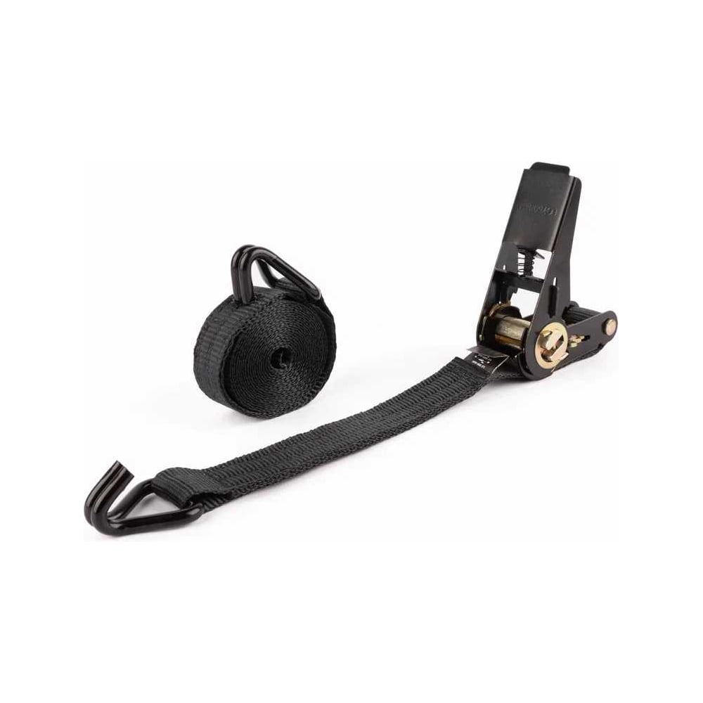 Изображение товара Стяжной ремень с храповым механизмом для крепления груза TopAuto 800кг/1,6т, 10 метров, 25мм РК0810UB