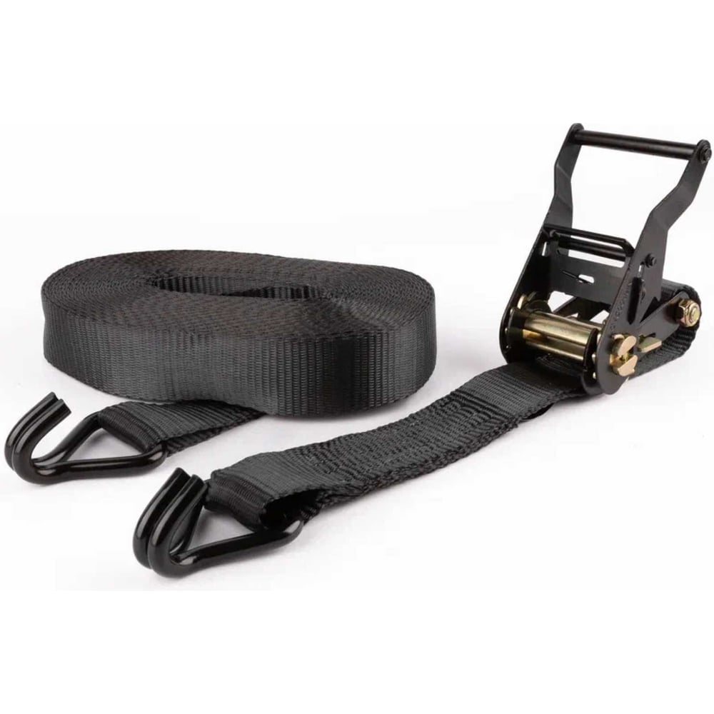 Изображение товара Стяжной ремень с храповым механизмом для крепления груза TopAuto 1,5т/3т, 10 метров, 38мм РК1510UB